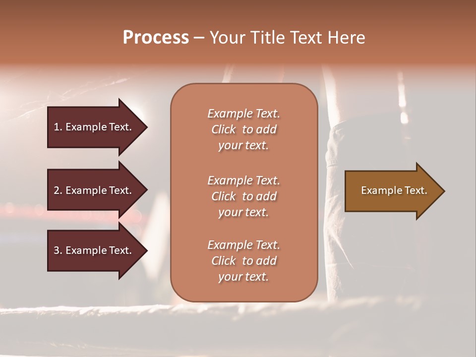 Event Martial Arm PowerPoint Template