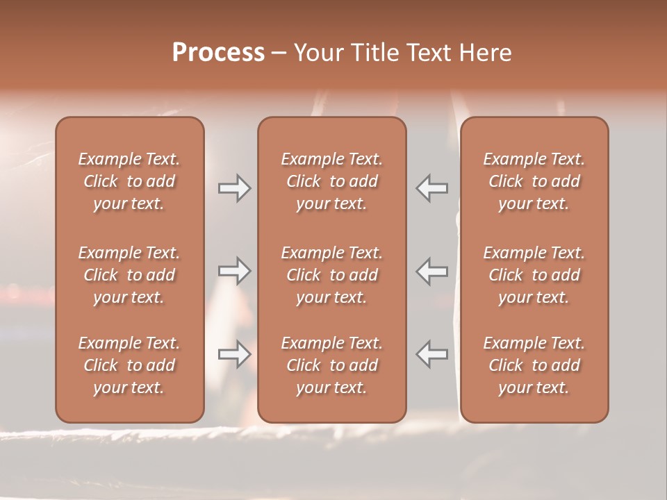 Event Martial Arm PowerPoint Template