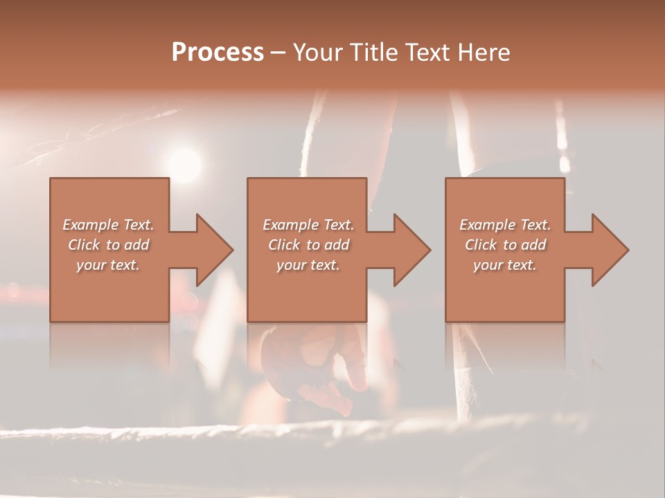 Event Martial Arm PowerPoint Template