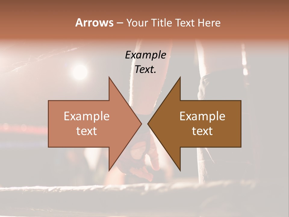 Event Martial Arm PowerPoint Template