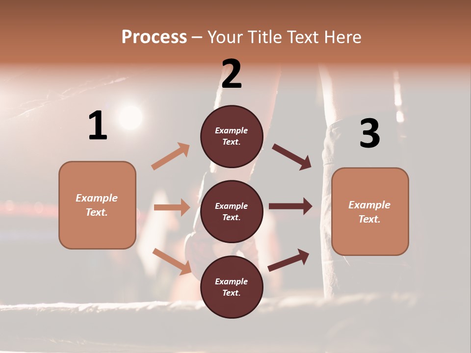 Event Martial Arm PowerPoint Template