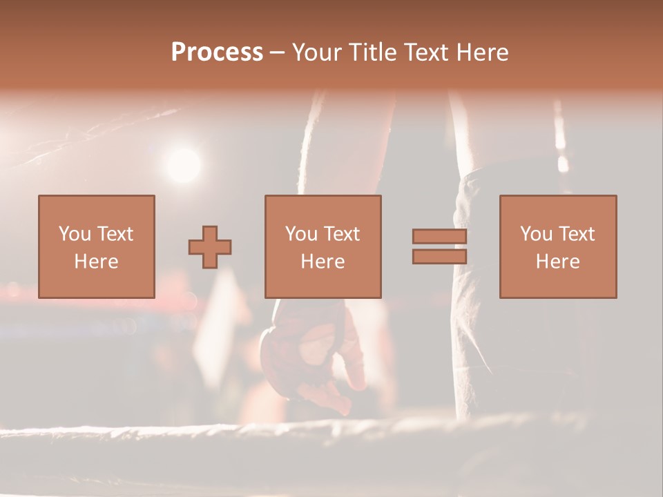 Event Martial Arm PowerPoint Template