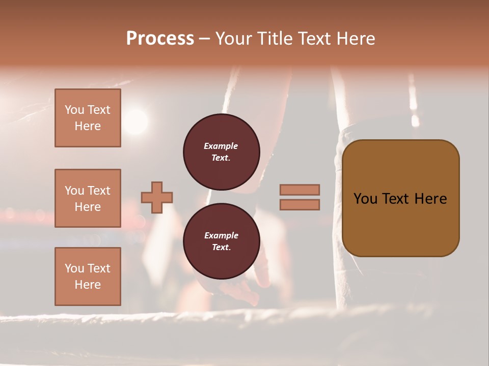 Event Martial Arm PowerPoint Template