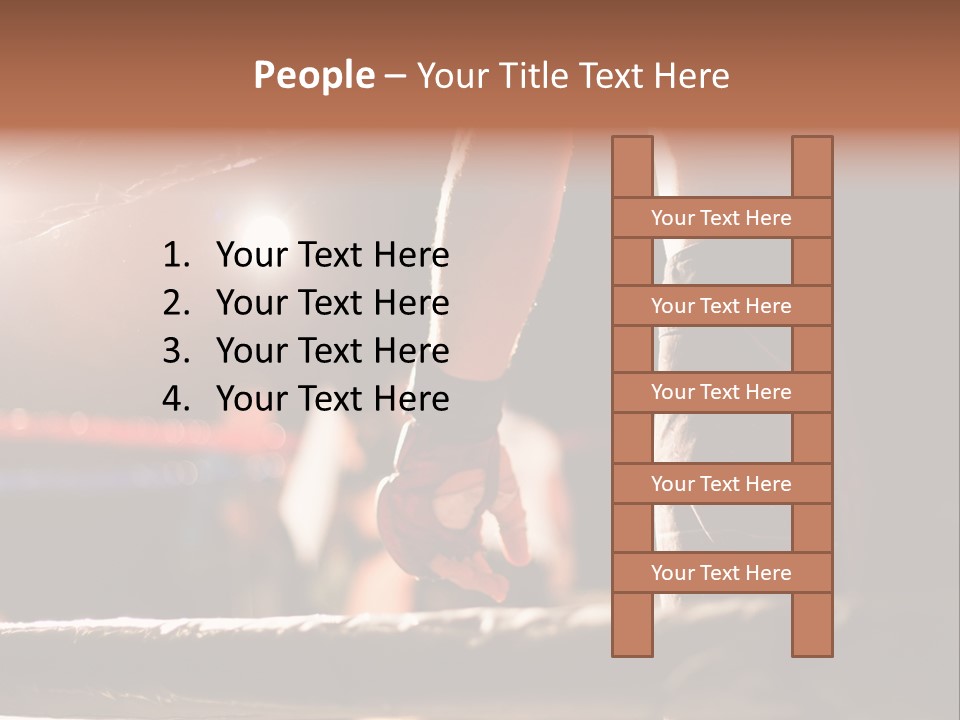 Event Martial Arm PowerPoint Template