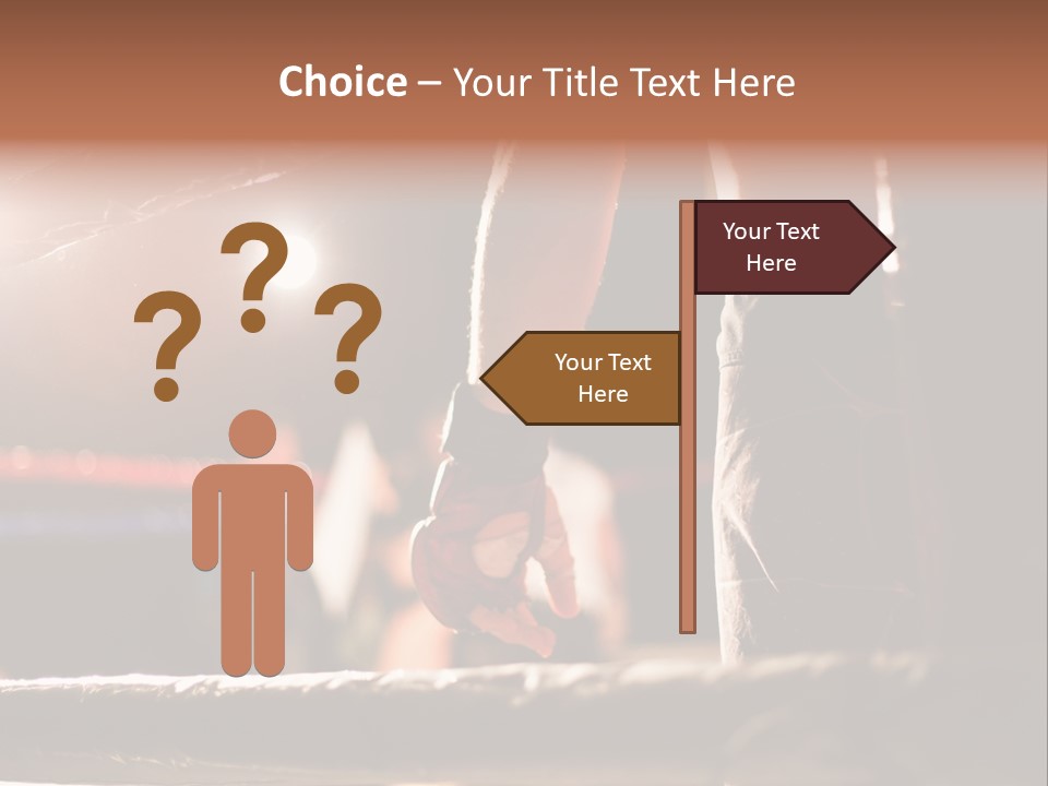 Event Martial Arm PowerPoint Template