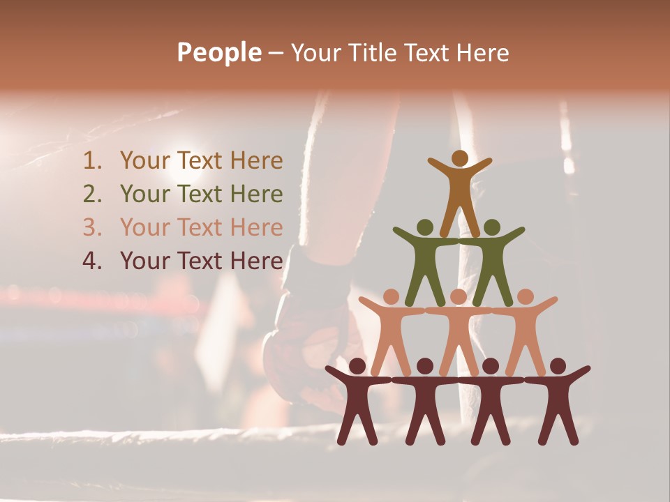 Event Martial Arm PowerPoint Template