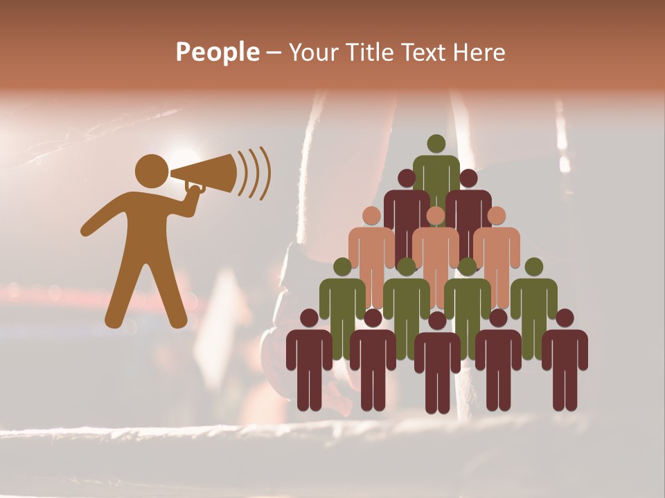 Event Martial Arm PowerPoint Template