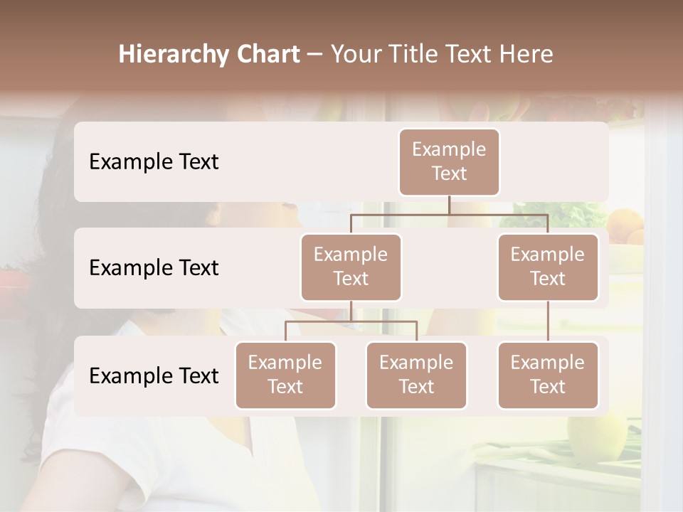 Pretty Dieting Girl PowerPoint Template