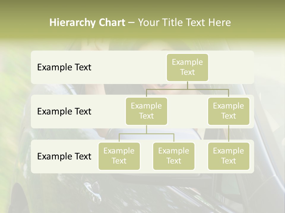 Driver Summer Girl PowerPoint Template