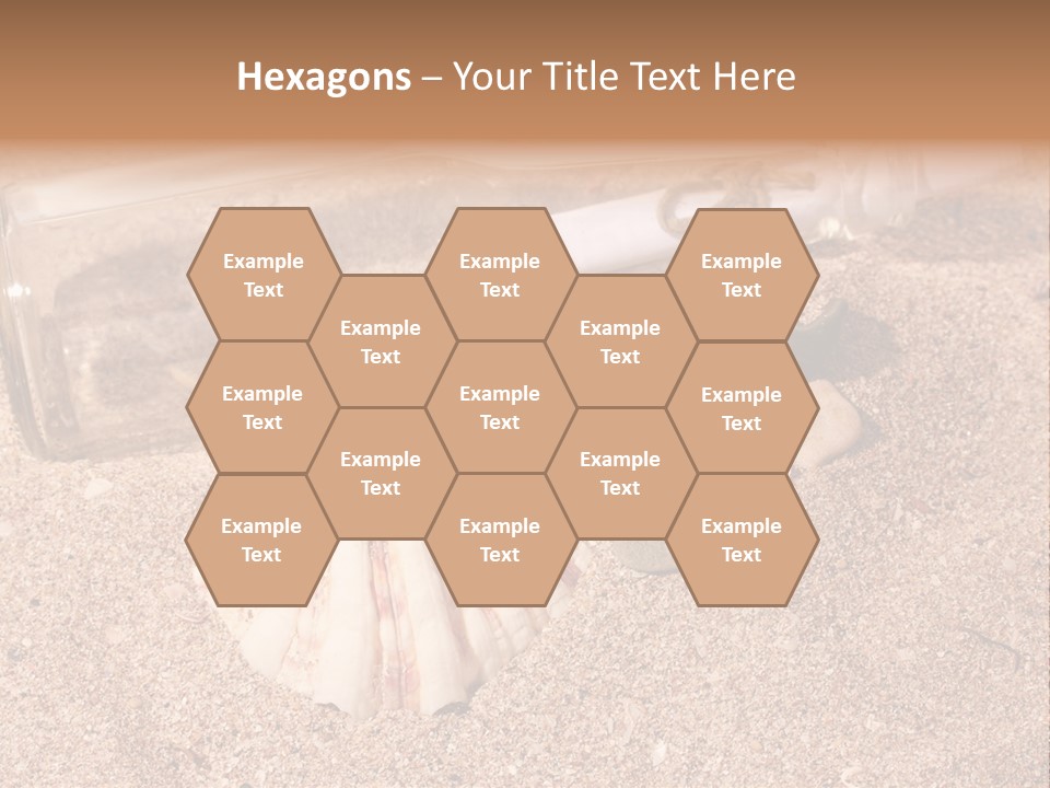 Bottle Survivor Note PowerPoint Template