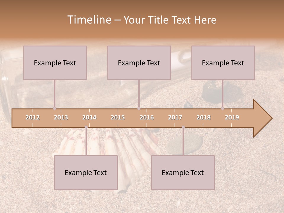 Bottle Survivor Note PowerPoint Template