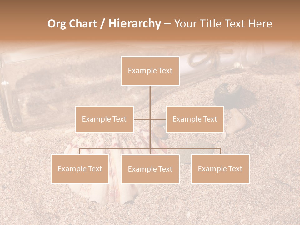 Bottle Survivor Note PowerPoint Template