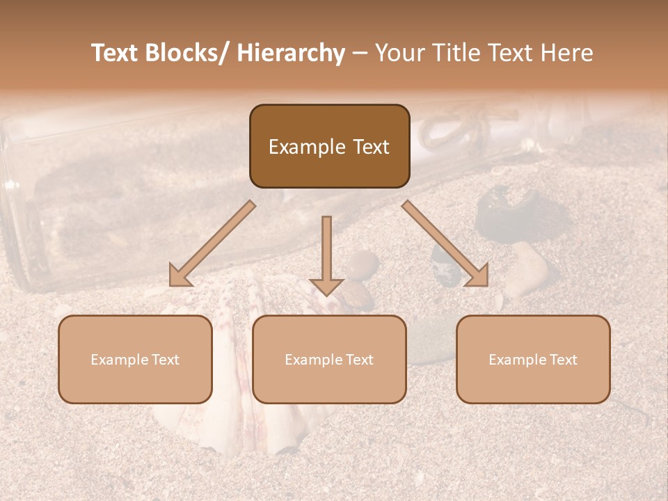 Bottle Survivor Note PowerPoint Template