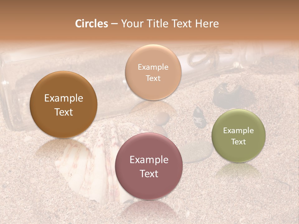 Bottle Survivor Note PowerPoint Template