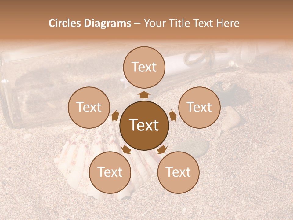 Bottle Survivor Note PowerPoint Template