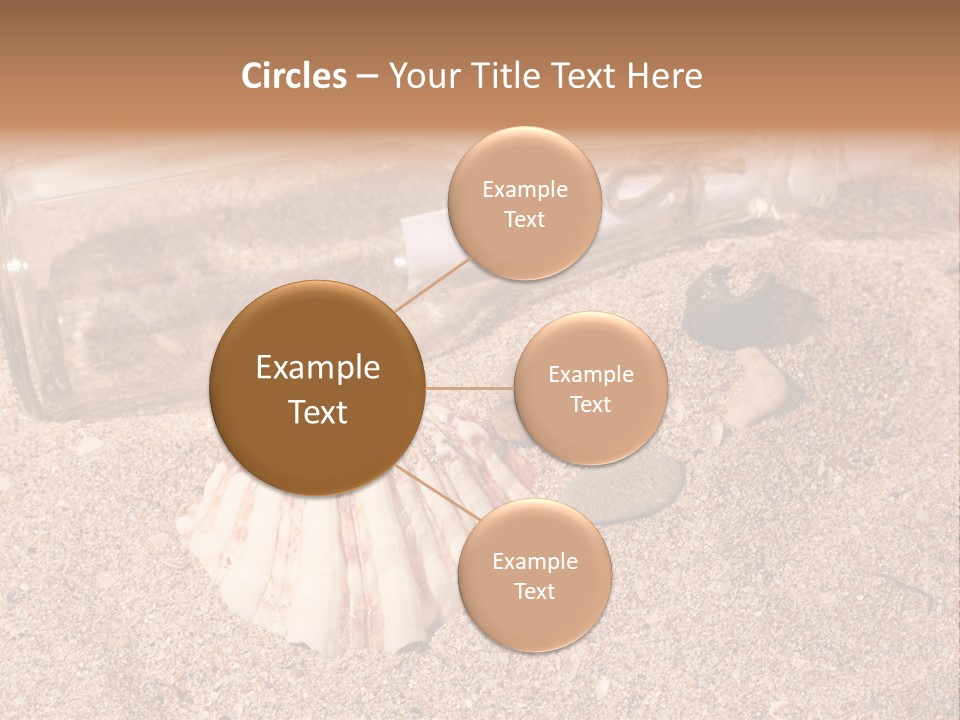 Bottle Survivor Note PowerPoint Template