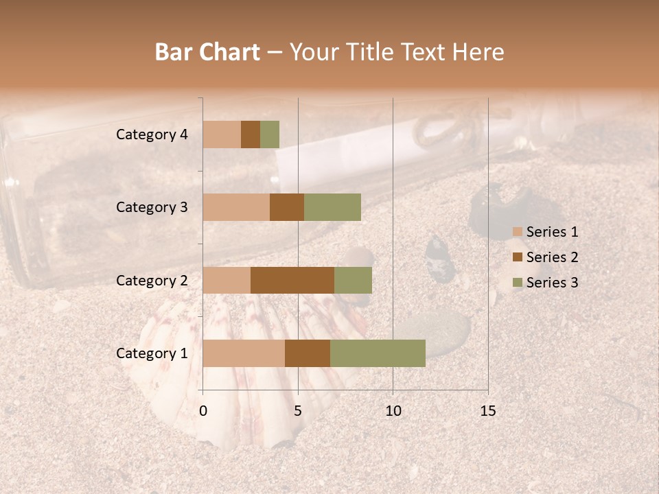 Bottle Survivor Note PowerPoint Template
