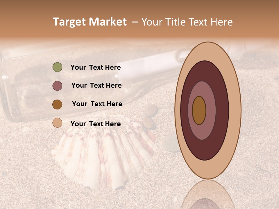 Bottle Survivor Note PowerPoint Template