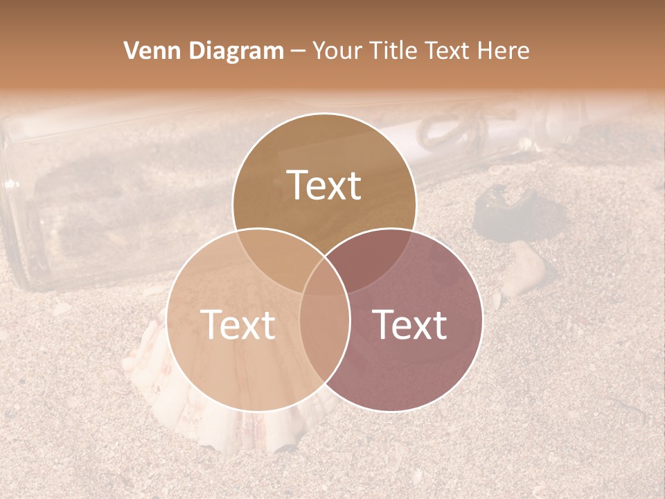 Bottle Survivor Note PowerPoint Template