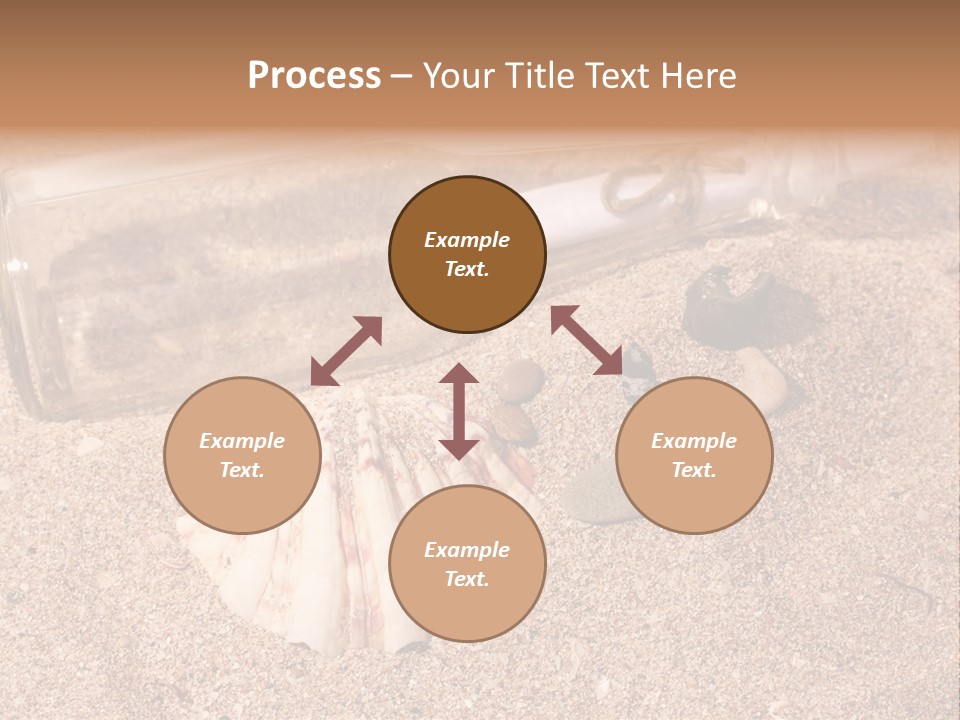 Bottle Survivor Note PowerPoint Template