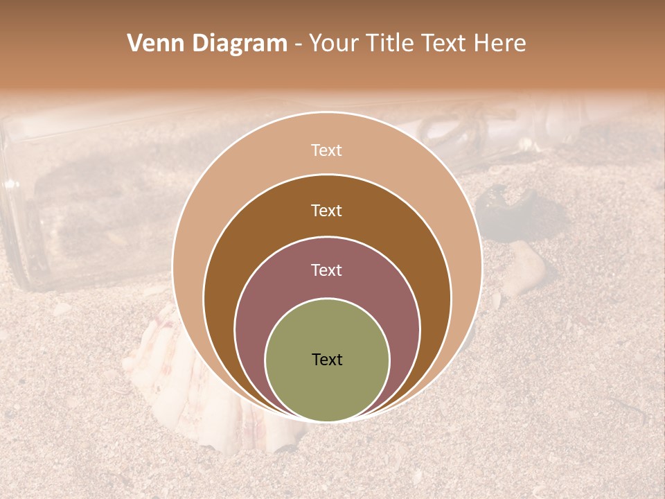 Bottle Survivor Note PowerPoint Template