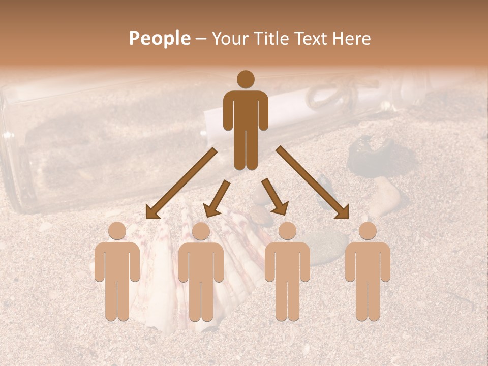 Bottle Survivor Note PowerPoint Template