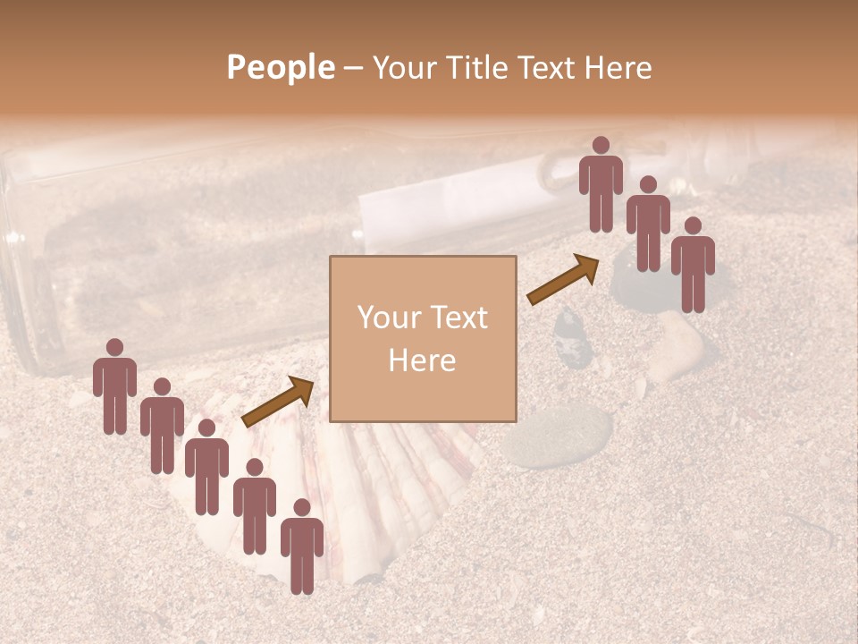 Bottle Survivor Note PowerPoint Template