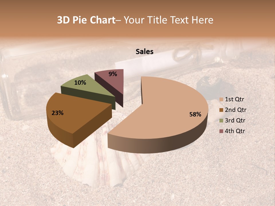 Bottle Survivor Note PowerPoint Template