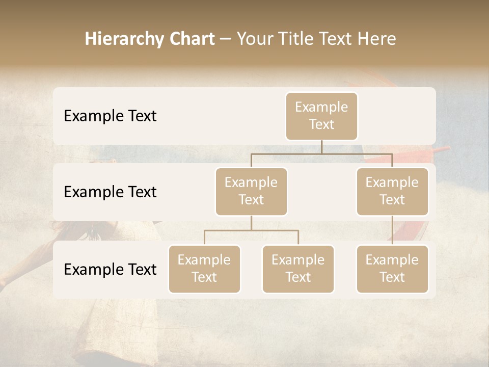 Red Haired Vogue  PowerPoint Template