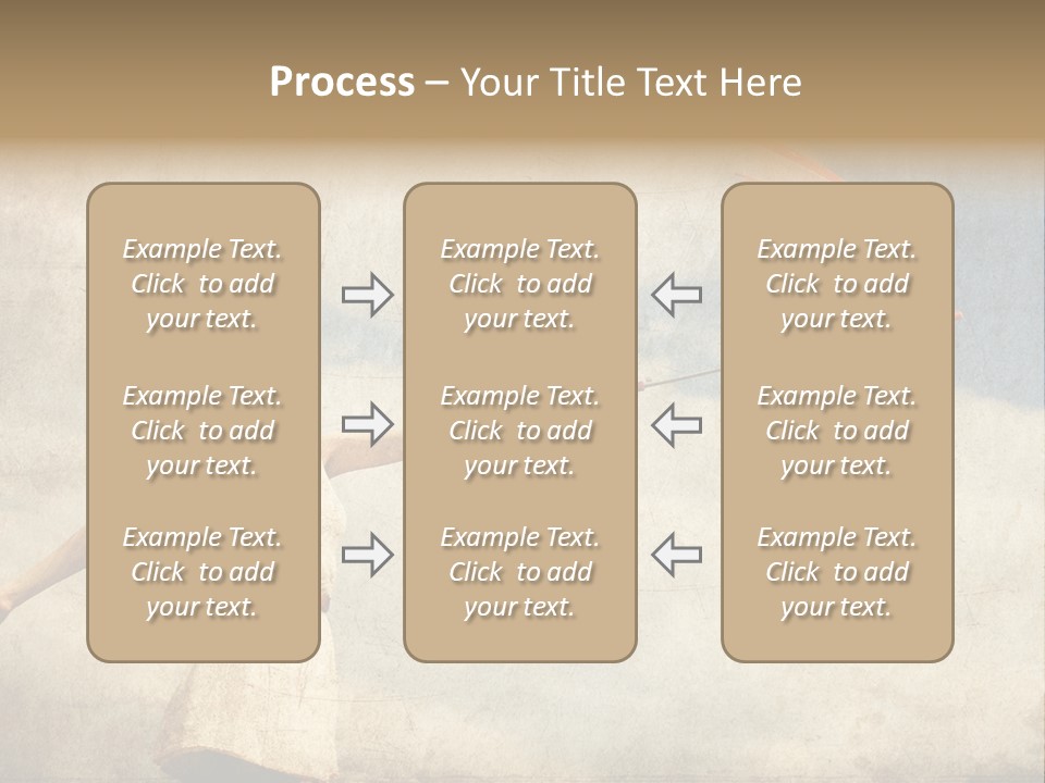 Red Haired Vogue  PowerPoint Template