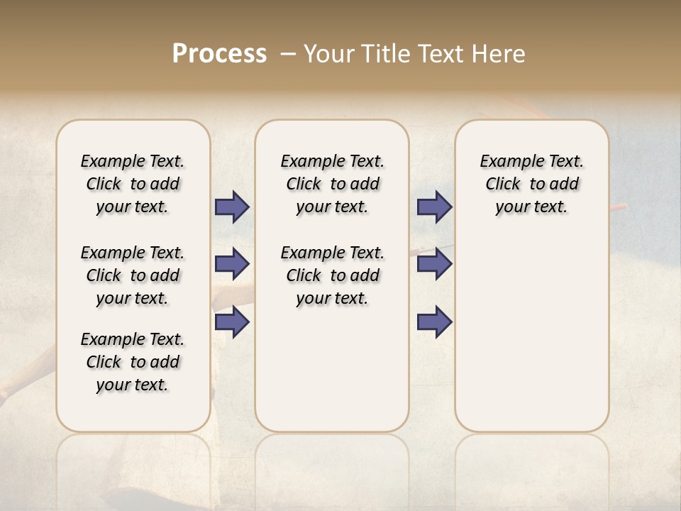 Red Haired Vogue  PowerPoint Template