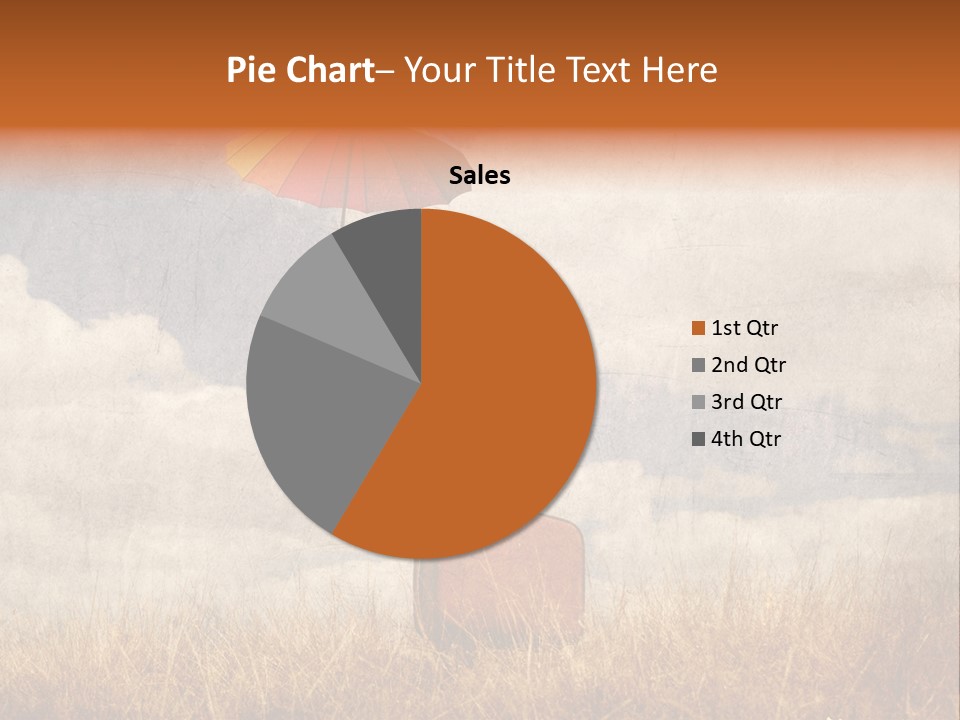 Sky Harvest Red PowerPoint Template