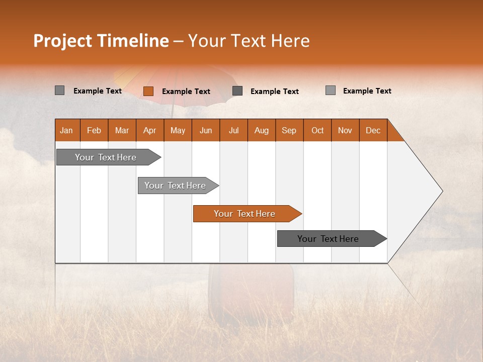 Sky Harvest Red PowerPoint Template