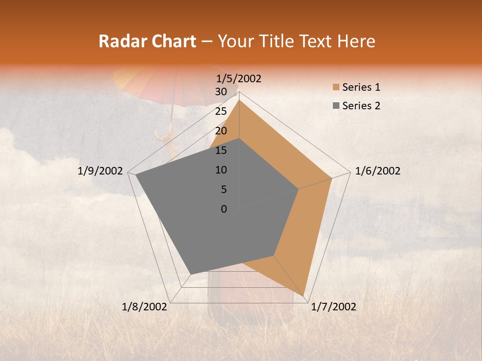 Sky Harvest Red PowerPoint Template