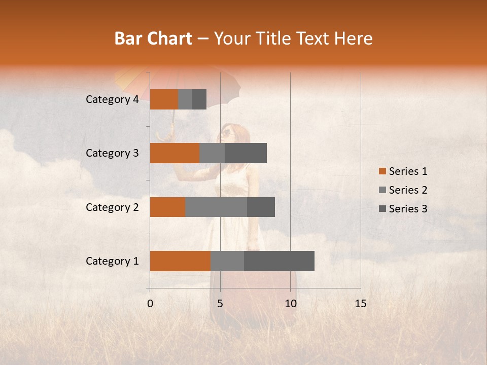 Sky Harvest Red PowerPoint Template