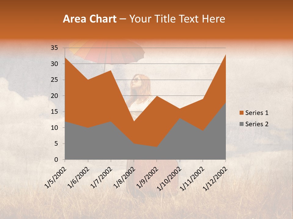Sky Harvest Red PowerPoint Template