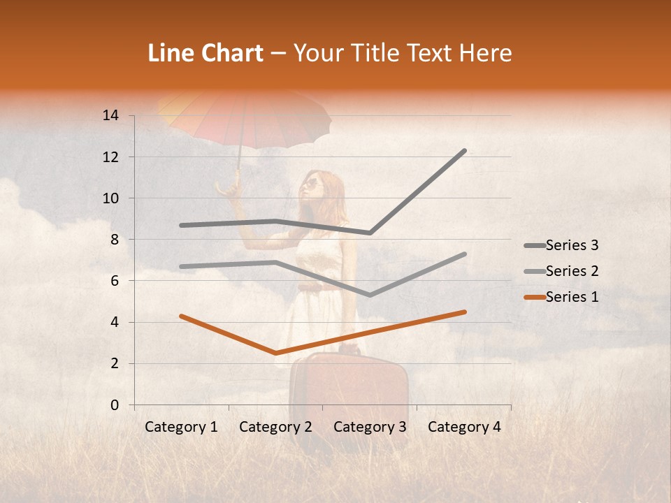 Sky Harvest Red PowerPoint Template