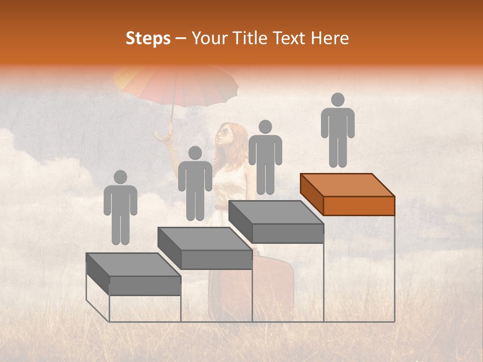 Sky Harvest Red PowerPoint Template