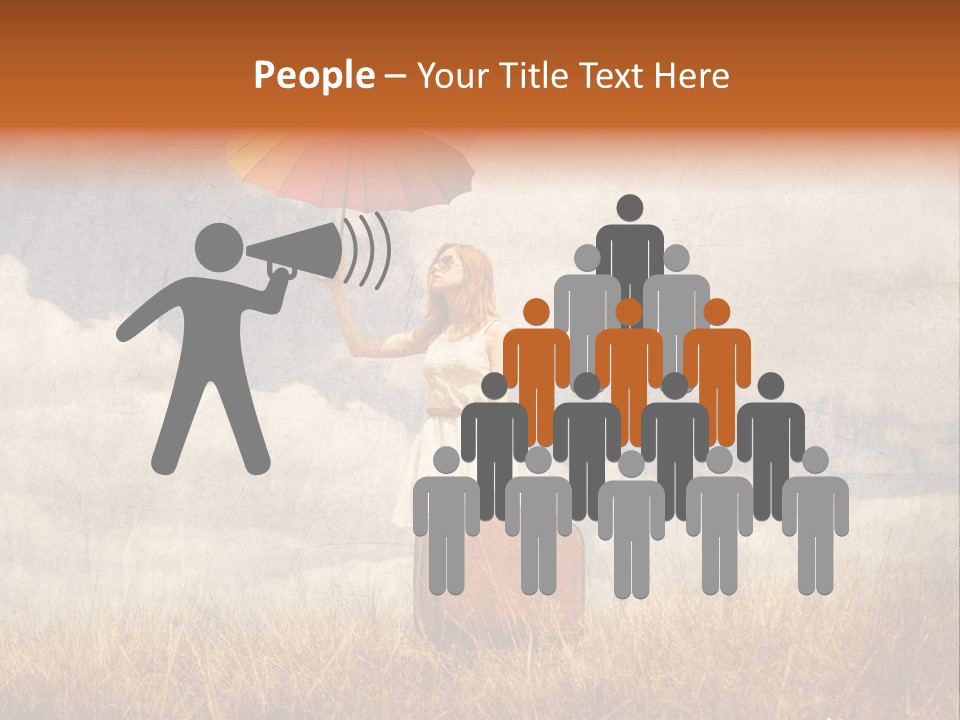 Sky Harvest Red PowerPoint Template