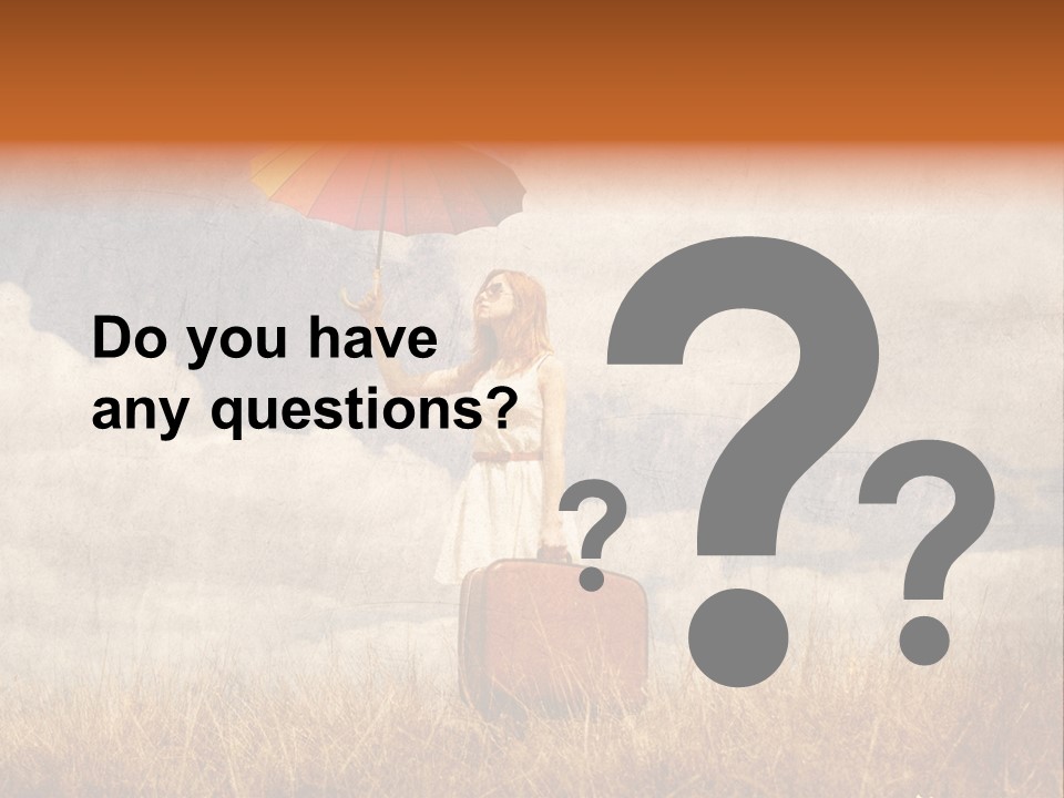 Sky Harvest Red PowerPoint Template