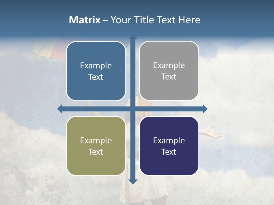 Red Female Vintage PowerPoint Template