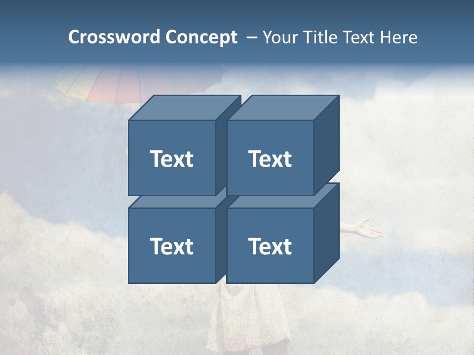 Red Female Vintage PowerPoint Template