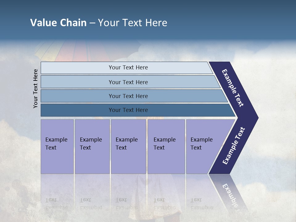 Red Female Vintage PowerPoint Template