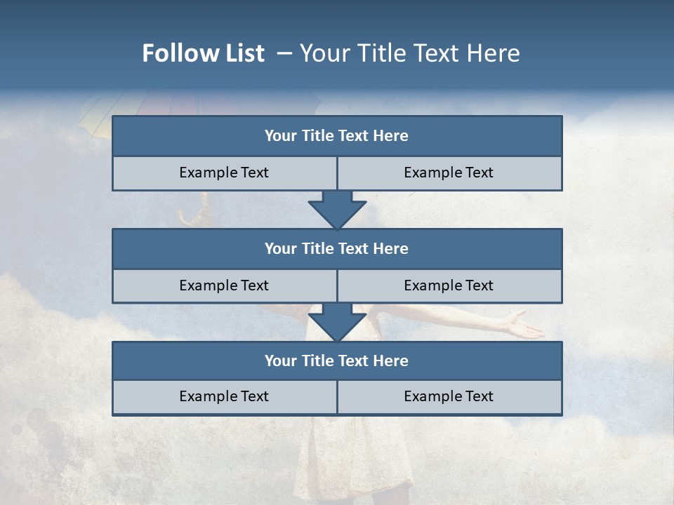 Red Female Vintage PowerPoint Template