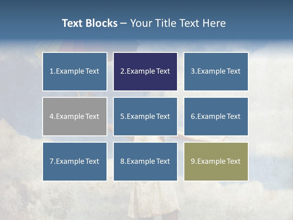 Red Female Vintage PowerPoint Template