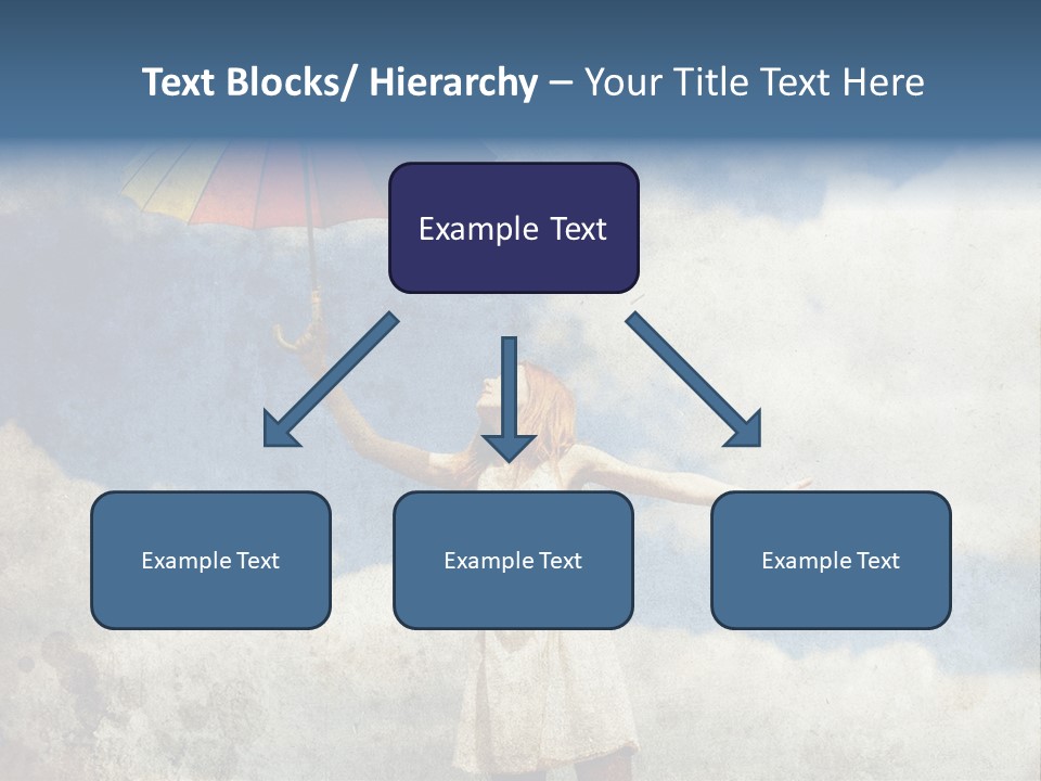 Red Female Vintage PowerPoint Template