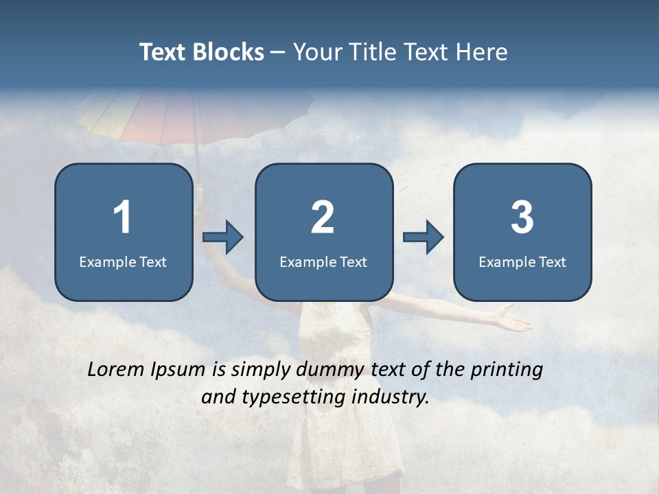 Red Female Vintage PowerPoint Template