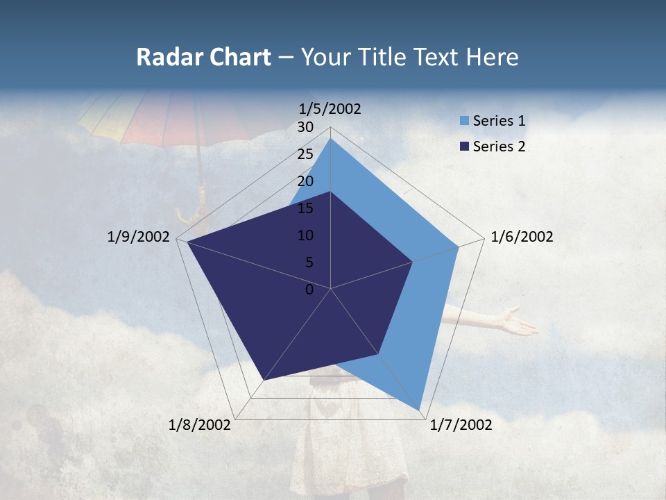 Red Female Vintage PowerPoint Template