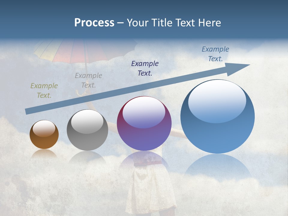 Red Female Vintage PowerPoint Template