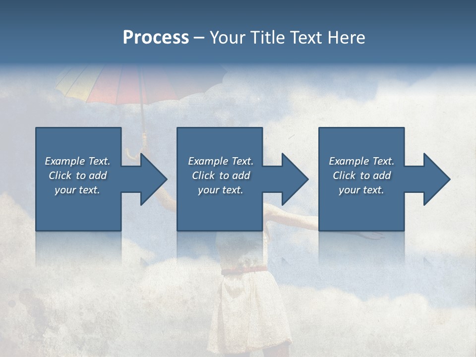 Red Female Vintage PowerPoint Template